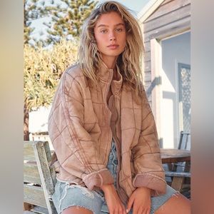 Free People Quilted Jacket